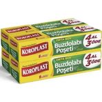 Koroplast Buzdolabı Poşeti Orta Boy 80'li 24 x 38 cm