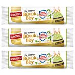 Koroplast Çöp Torbası Büzgülü Büyük Boy Koku Hapsetme Teknolojisi Yasemin Kokulu 10'lu x 3'lü Paket