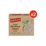 Koroplast Doğal Killi Bulaşık Süngeri 2Li X 2 Paket