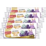 Koroplast Ekstra Güçlü Büyük Boy Lavanta Kokulu Büzgülü Çöp Torbası 65X70CM - 10'lu x 5 Adet Avantajlı