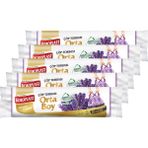 Koroplast Ekstra Güçlü Lavanta Büzgülü Orta Boy 15li Çöp Torbası X 5 Paket 55 x 60 cm