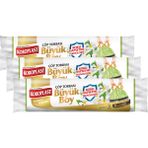 Koroplast Koku Hapsetmeli Büyük Boy Yasemin Kokulu Büzgülü Çöp Torbası 65X70CM - 10'lu x 3 Adet Avantajlı