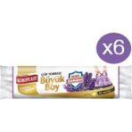 Koroplast Lavanta Büzgülü Büyük Çöp Torbası 10'lu x 6 Paket