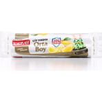 Koroplast Limon Kokulu Orta Boy Büzgülü Çöp Poşeti 15'li 55x60 cm, Kolay Bağlanır Büzgülü Orta Çöp Torbası, Sızdırmaz Yırtılmaz, Dayanıklı Çöp Poşeti