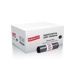 Koroplast Siyah Eko 100x150 Endüstriyel Hantal Boy Çöp Torbası