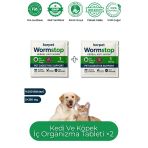 Korpet Kedi Köpek Iç Anti Parazit 2'Li Tablet Paketi Bitkisel Formül