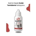 KorPet Kedi Köpek Kulak Temizleme Damlası 50 ml (Cat&Dog Ear clean)