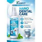 KorPet Nano Dental Care Kedi Köpek Ağız Bakım Spreyi 100 ml – Diş Temizliği, Ağız Kokusu Nano Teknoloji