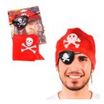 Korsan Bandana Korsan Goz Maskesi Ve Korsan Kupesi 3 Lu Kostum Seti