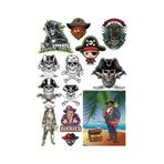 Korsan Kuru Kafa Sticker Set-2 15 Parça Telefon, Tablet, Defter, Laptop Sticker