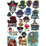 Korsan Sticker Set 8 20 Parça Telefon, Tablet, Defter, Laptop Sticker