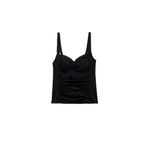 Korse Detaylı Drape Detaylı Askılı Bikini Tankini Üst