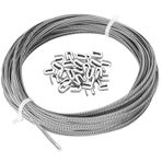 Korseler İçin Çelik Boning Kiti - 1/4 Galvanizli Çelik, Shapewear ve Elbiseler İçin 24 Kapak Başlıklı 10 Yards