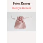 KorseShop 10 Adet Pembe 14x12 Cm Lüks Bez Saten Kına Düğün Mevlüt Sünnet Çerez Hediye Kesesi Çanta