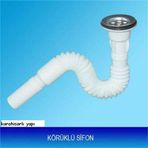 Körüklü Lavabo Sifonu Ekonomik