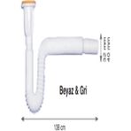 Körüklü Lavabo Sifonu Extra 138CM