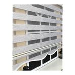 KORUTEKS Zebra Stor Perde Gri Etek Dilimli Z-kt400v04