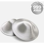 Koruyucu Gümüş Göğüs Ucu Kapakları XLarge