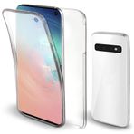 Koruyucu Vaka Şeffaf Kılıf Samsung Galaxy A02S 164 ile Uyumlu [Dahili TPU Ekran Koruyucu] [Askeri Sınıf Düşmeye Test Edildi] Tam Vücut Darbeye Dayanıklı Sağlam Düşmeye Karşı Korumalı Telefon Kapağı Ak
