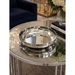 Kosava Sunumluk Gümüş Top Ayak 25 cm - 25 x 25