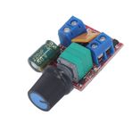 KOSDFOGE DC Motor Hız Kontrol Cihazı - PWM Kontrol Cihazı, Kendinden Kurtarma Sigortalı, LED Dimmer ve Ayarlanabilir Sürücü Anahtarı -%1 ila%100 Görev Döngüsü, 10KHz - 5V-35V, 90W'a Kadar Tepe Gücü