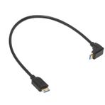 KOSDFOGE PVC Mini HD Multimedya Arabirim Uzatma Kablosu 8K 60Hz OD4.0mm Altın Kaplama Grafik Kartları için HD Multimedya Arabirim Kablosu Kameralar Cep Telefonları Tabletler