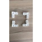 Köse Alüminyum 17X25 Sineklik Takozu 90 Derece Beyaz