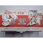 Köşe Fix Kırılmaz Açılı Kelebek Bağlantı BEYAZ100 Adet