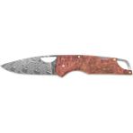 Köse Mehmet Damascus Çelik Çakı - 19 cm - Pembe