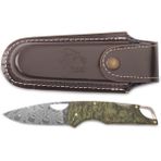 Köse Mehmet Damascus Çelik Çakı - 19 cm - Yeşil