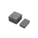 Köşeli Ferrit Kömür Seramik Mıknatıs 40x25x10 Magnet