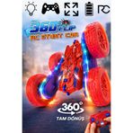 kosetoys Uzaktan kumandalı araba 4x4 akrobatik full fonksiyon led ışıklı akrobat araba 2.4 ghz
