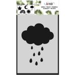 Kosida 15x20 cm Gökyüzünden 5 Adet Stencil Set