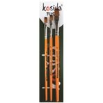 Kosida KF6901 3'lü Fırça Seti