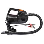 kosingna 12V 100W Araba Pompa Elektrikli Şişme Hava Pompası Kayak Tekne Yüzme Havuzu Hava Yastıkları Top Otomatik Taşınabilir Üfleyici