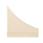 kosingna 18 Borular Pan Flüt ABS Reçine C Ton Kolay Öğrenme Panflute Müzik Enstrümanı Çocuk Yeni Başlayanlar için Saklama Çantası ile