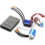 kosingna 2435 4500KV Fırçasız Motor ve 25A ESC Programlama Kartı HSP 1/16 1/18 Uzaktan Kumandalı Kamyon Arabası için Yedek