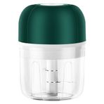 kosingna 250mL Mini Elektkli Sarımsak Doğrayıcı Çok İşlevli Gıda Doğrayıcı USB Şarjlı Sarımsak Öğütücü Sebzele Meyvele Soğanları Sarımsakları Salata siz Etle Doğrama İçin Kıyma Kesici