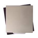 kosingna 3D Yazıcı Sıcak Yatak Yaylı Çelik Sac PEI Yapı Platformu 310x310mm/12.2x12.2in Arka Plaka Güçlü Yapışma Creality CR-10/CR-10S/CR-10 PRO/CR-10 V2 Sidewinder X1 ile Uyumlu