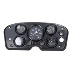 kosingna 5 in 1 Çok Fonksiyonlu Araba Hız Göstergesi Yakıt Göstergesi Yağ Basınç Göstergesi Su Sıcaklık Göstergesi Amper Otomotiv Modifiye Alet Montajı 12 V