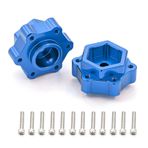 kosingna Altıgen Dönüştürücü Altıgen Çoğaltıcı Tek Taraflı Genişletilmiş 5mm 2 adet LOSI 1/8 LMT KATI DİNGİL 4WD RC Araba için Yedek