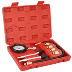 kosingna Benzinli Motor Kompresyon Test Cihazı Otomatik Benzinli Gaz Motoru Silindiri Otomobil Basınç Ölçer Test Cihazı Otomotiv Test Kiti 0-300psi ıflı