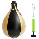 kosingna Boks Hız Topu PU MMA Muay Thai Eğitim Çarpıcı Çanta Kiti Şişme Pompalı Boks Yumruk Topu