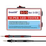 kosingna CA-300V Taşınabil LED Lamba Boncuk Işık Çubuğu TV Arka Işık Test Cihazı LED Şeritler Boncuk Lamba Panosu Test Aracı Kapasitans Diyot Voltaj Anahtarı ile Test