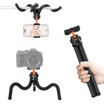 kosingna Çok İşlevli Esnek Mini Ahtapot Tr 360° Dönebilen Panoramik Küre Kafa Hızlı Çık Plakası Alı Telefon Kamera Canlı Yayın Vlog Video i için Maksimum 2KG Yük Taşıma