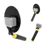 kosingna Dome Port 30 m/98.4ft Su Geçirmez Spor Kamera Koruyucu Sualtı Şnorkel Dalış Muhafazası Yüzer Saplı Bilek Kayışı Değiştirme DJI Osmo Action 3/4