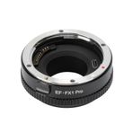 kosingna EF-FX1 Pro Otomatik Odaklı Lens Montaj Adaptörü Diyafram Ayar Halkası Type-C EF/EF-S Lens için Fuji X-T3 X-T30 X-T20 X-T100 X-E2 X-E3 X-Mount Aynasız Kameralara Yükseltilmiş Yedek