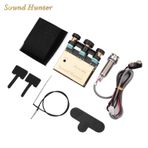 kosingna Gitar Manyetiği Akustik Gitar Dahili Aktif Piezo EQ Ekolayzer Çift Kaynaklı Ön Amplifikatör temi Mikrofonlu ve Ton Kontrolleri Gitar Akuarları