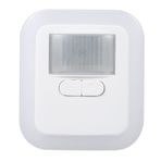 kosingna LED Plug-in Hareket Sensörü Işık Duvar Gece Lambası, Parlaklık ve 30s / 60s / 90s / 120s Aydınlatma Süresi Oturma Odası Yatak Odası Merdivenle için Ayarlanabil AC110-240V