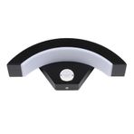kosingna LED'ler Hareket Sensörleri Duvar Lambası Sabit Kablolama Bağlantısı Alüminyum İnsan İndüksiyon IP65 Suya Dayanıklı Dış Mekan Kullanımı Koridor Merdiven Avlu Duvar Aydınlatması